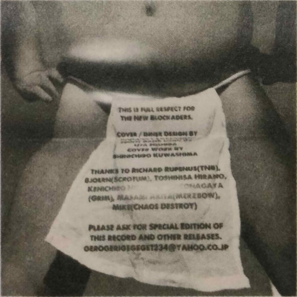 Liner notes for the Gerogerigegege / New Blockaders split
